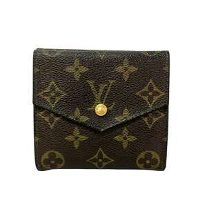 Louis Vuitton Porte Monnaie Billets(New model) Monogram Double-hook Wallet